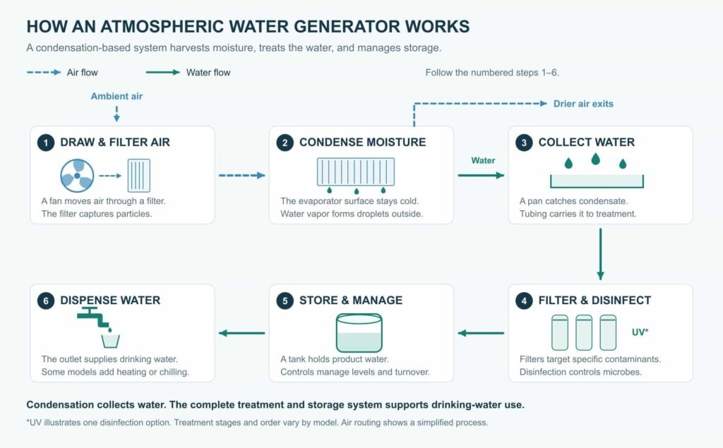 How Air Water G enerator Works