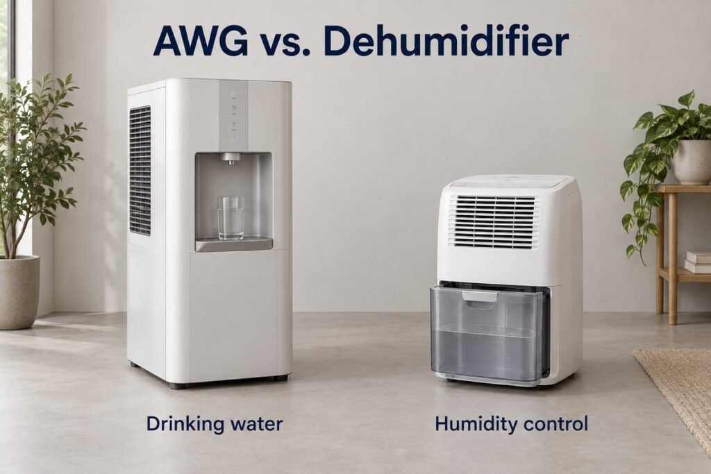 Atmospheric Water Generator vs. Dehumidifier